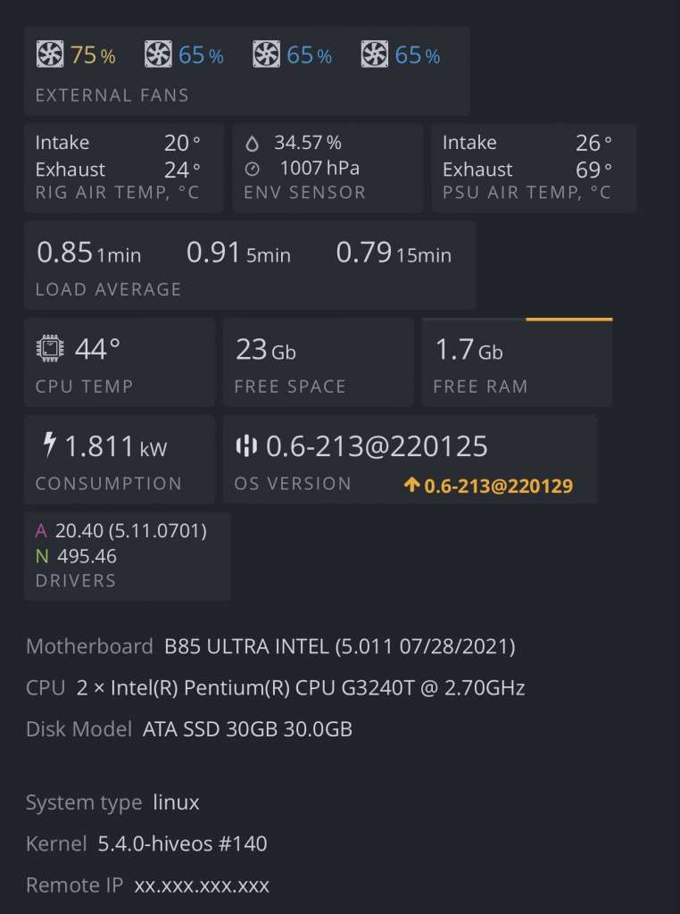 Octominer X12 & X8: The Perfect Choice for Our UK GPU Mining Rigs 9 HiveOS Octominer data