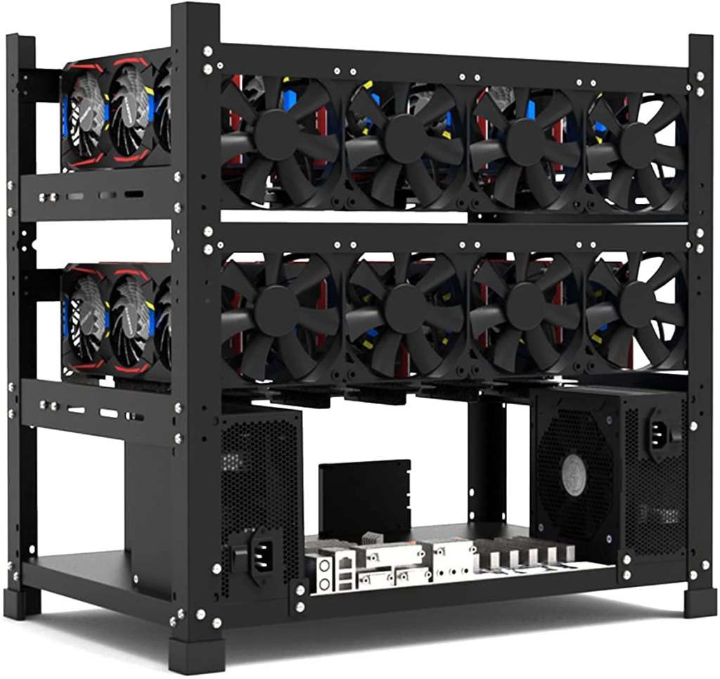 Octominer X12 & X8: The Perfect Choice for Our UK GPU Mining Rigs 2 Open air GPU rigs